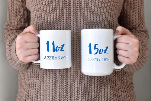 Vista 4 de PixiDoodle Funny Awesome - Taza de café para persona corta (11 onzas, negro)