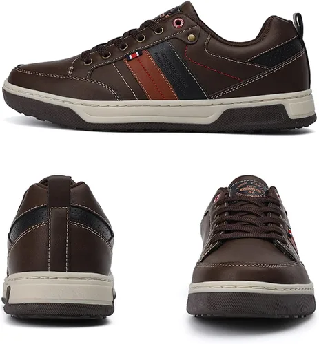 Vista 2 de AX BOXING Zapatos casuales para hombre, zapatillas de moda, transpirables, cómodas, para caminar