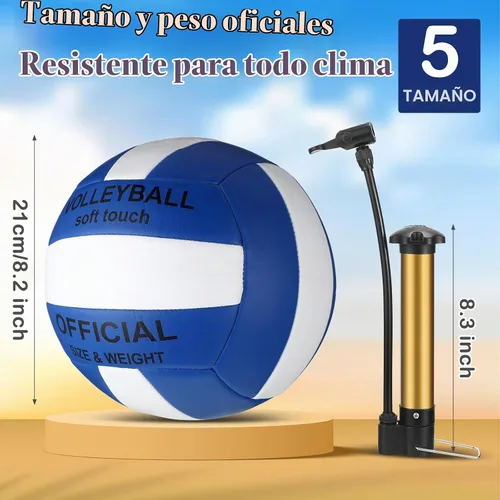 Vista 2 de Libima 24 Pcs Volleyball Official Size 5 Bulk with 4 Pump