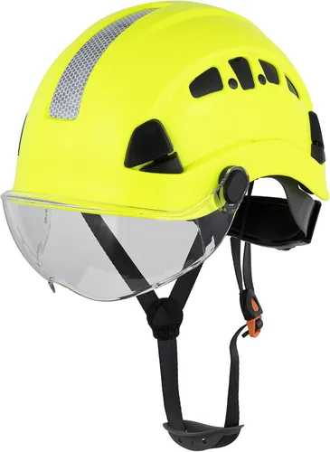Vista 15 de Casco Protector Defender Safety H1 con Visera ANSI Z89.1