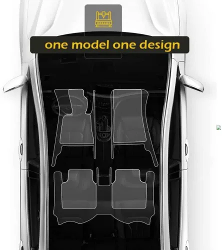 Vista 2 de Tapete para Auto Adecuado para el 99% de Sedanes, Coches Deportivos, Tapetes de Coche Personalizados de Lujo para SUV, Mujeres, Tapetes Automotrices