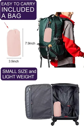 Vista 4 de Lomon - Chaqueta impermeable y ligera para la lluvia con capucha para exteriores