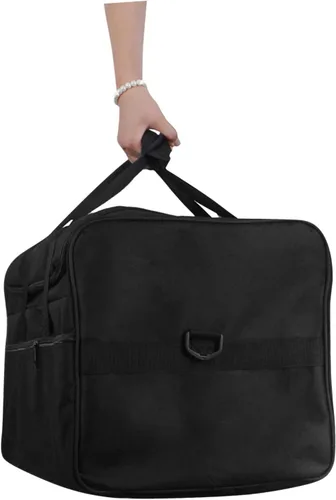 Vista 4 de Bolsa de tambor resistente con diseño simple de cremallera, bolsa de tambor de tela Oxford para cajón y accesorios, conveniente estuche