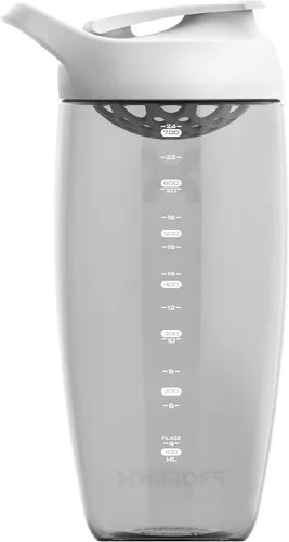 Vista 10 de Promixx Pursuit - Botella mezcladora de proteínas, botella deportiva prémium para mezclas de proteínas y batidos de suplementos, vaso mezclador