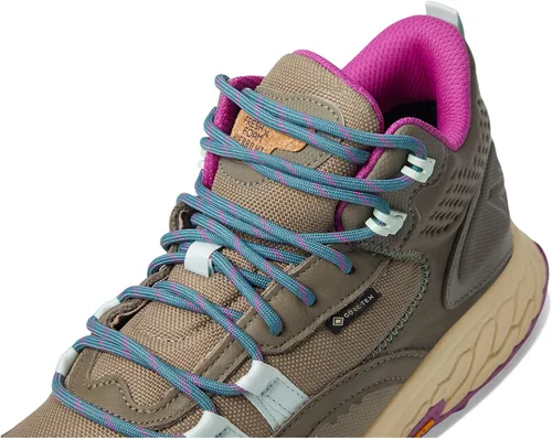 Vista 6 de New Balance Fresh Foam X Hierro V1 - Tenis de correr de corte medio para mujer, BungeeBrindleCosmic Jade