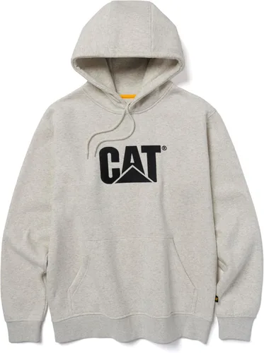 Vista 9 de Sudadera con capucha CAT para hombre con logotipo frontal bordado de CAT, sistema de gestión de cable S3 y bolsillo con bolsa Musgo del ejército