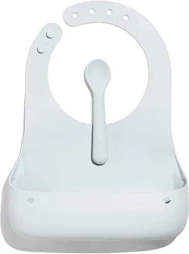 Vista 14 de Avanchy Silicone Baby Bibs with Matching Spoon
