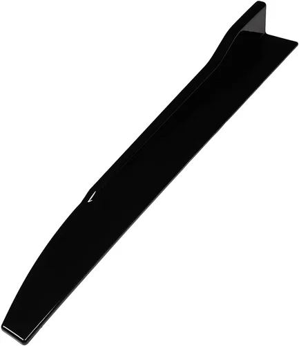 Vista 64 de SCITOO Alerón de borde de parachoques delantero mate negro para Ford Focus ST años 2013-2014 - Spoiler frontal de polipropileno