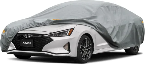 Vista 142 de Kayme Funda de Coche de Servicio Pesado Impermeable para Todo Tipo de Clima, Ajuste Personalizado para Tesla Model S, Cubierta Exterior Completa