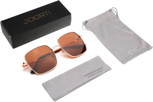 Vista 7 de JOO'RTI Polarized Square Oversized Sunglasses UV Protection for WomenMen