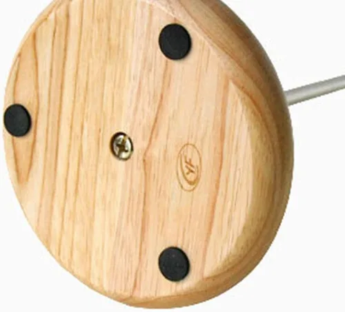 Vista 8 de Soporte de secado de decantador de vino con cabeza de silicona para evitar arañazos, estante desmontable con base de captura de goteo de madera