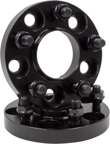 Vista 15 de Wheel Accessories Parts 2 adaptadores de espaciadores de rueda centrados en buje 5 en 4.528 in 0.197x4.528 in 1.00 pulgadas de grosor 2.815 in buje