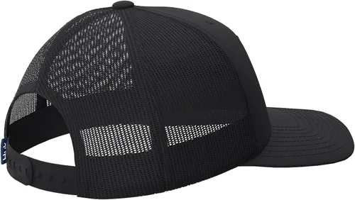 Vista 2 de HUK - Gorra de camionero de malla para hombre con cierre a presión Gorra de pesca antirreflectante