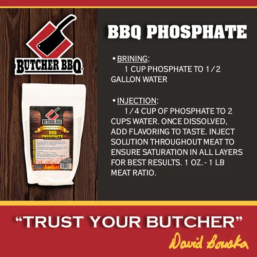 Vista 5 de Butcher BBQ Inyección de fosfato de 16oz