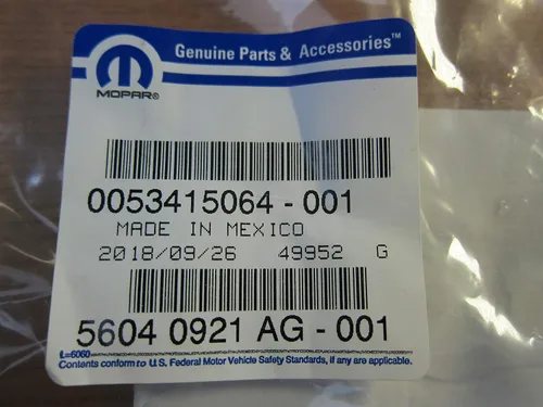 Vista 7 de Mopar Antena Jeep Wrangler 2007-2019 con cable base y soporte Nuevo OEM