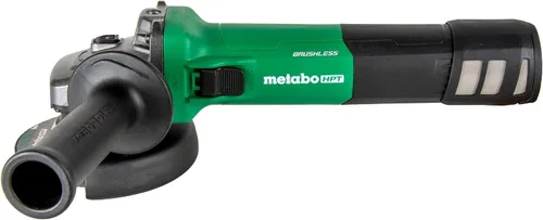 Vista 3 de Metabo HPT - Amoladora angular 4-1/2 pulgadas 12 amperios Motor sin escobillas AC Velocidad variable Mango lateral de 3 posiciones G12VE2
