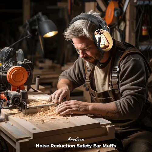 Vista 179 de ProCase NRR 28dB Noise Reduction Ear Muffs, Foldable Adjustable Noise Cancelling Headphones