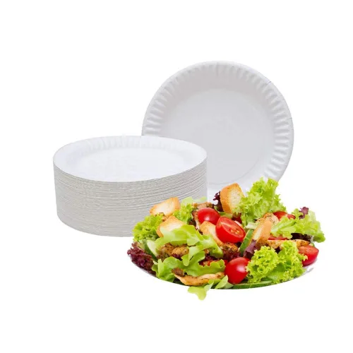 Vista 3 de Perfect Stix plato de papel 6-300, 6 platos de papel, blanco (300 unidades)