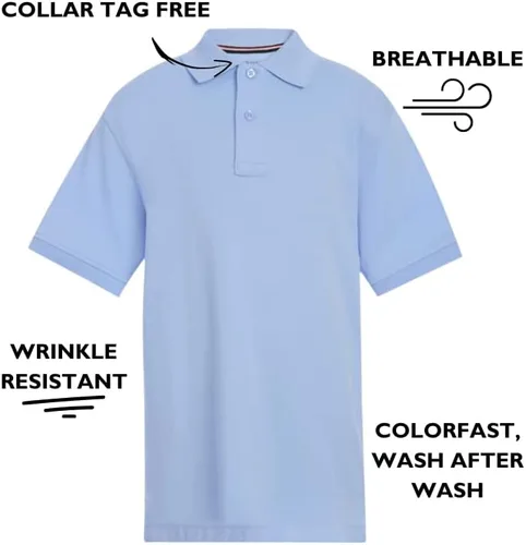 Vista 3 de Tommy Hilfiger Kids' Long Sleeve Interlock Polo