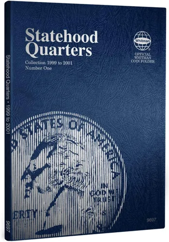 Vista 9 de Whitman Tablero Compacto para Coleccionista de Monedas - Mapa de Monedas de Estados Unidos, Serie de Cuartos de Moneda de 1999 – 2009 incluyendo DC