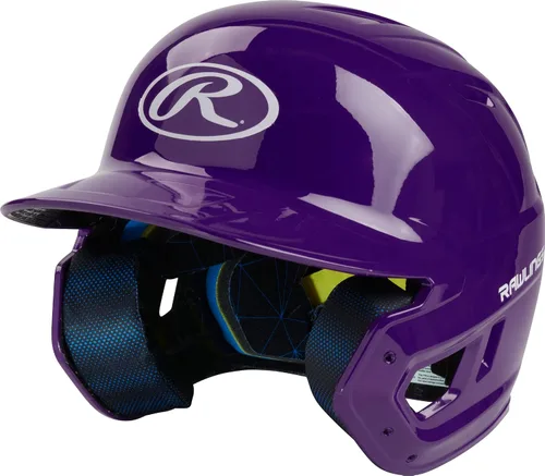 Vista 10 de Rawlings Casco de bateo de béisbol MACH Brillo Tamaños JR y SR Varios