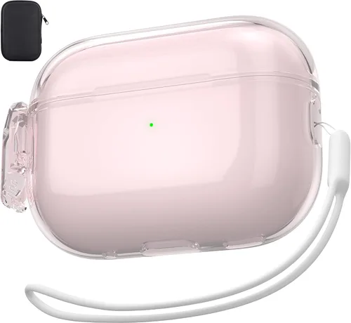 Vista 26 de Funda de protección contra caídas para AirPods Pro 2 con kit de limpieza B-Negro