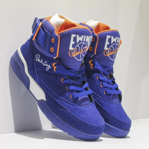 Vista 4 de PATRICK EWING Athletics 33 HI OG Royal SuedeBlancoNaranja