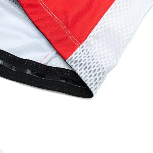 Vista 5 de Hombres Ciclismo Jersey Poliéster Negro Ciclismo Ropa Bike Jersey Manga Corta Camisetas