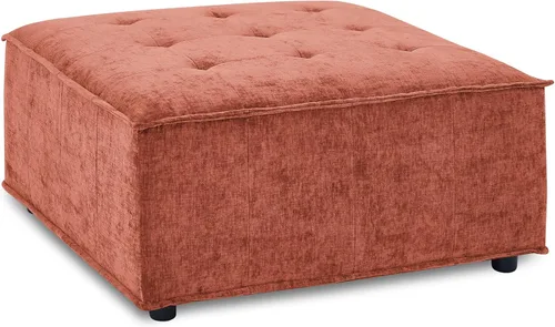 Vista 60 de Quarte Sofá seccional en forma de U, sofá modular con dos asientos individuales, dos sillas, combinación de bricolaje, tela de hilo en bucle Beige/5