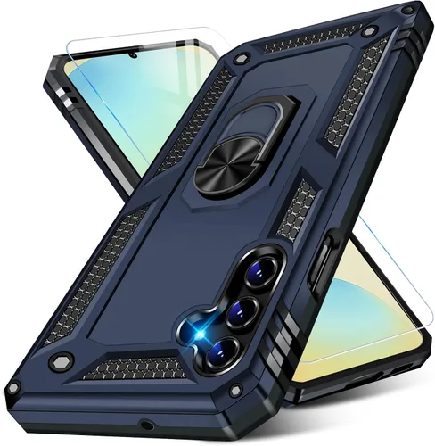 Vista 53 de Funda para Samsung Galaxy S21 5G resistente con protector de pantalla integrado, armadura dura, funda anticaída militar para Samsung S21 5G 6.2 2021