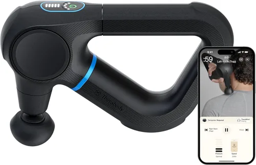 Vista 11 de TheraGun Therabody Prime (5ª generación) - Pistola de masaje de terapia de percusión de tejido profundo, habilitada para Bluetooth, masajeador