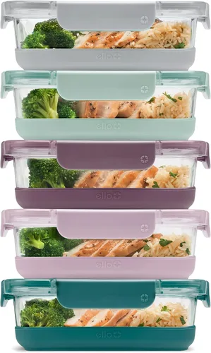 Vista 26 de Ello Duraglass Refresh - Recipientes de preparación de comidas de 3.4 tazas
