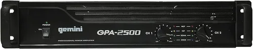 Vista 8 de Gemini Amplificador de potencia DJ profesional GPA-2500 3000W