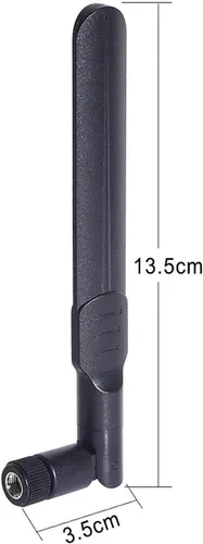 Vista 2 de Bingfu Antena de cámara de rastro celular 4G LTE 8dBi RP-SMA antena macho compatible con cámara de rastro celular 4G LTE, cámara de juego, cámara