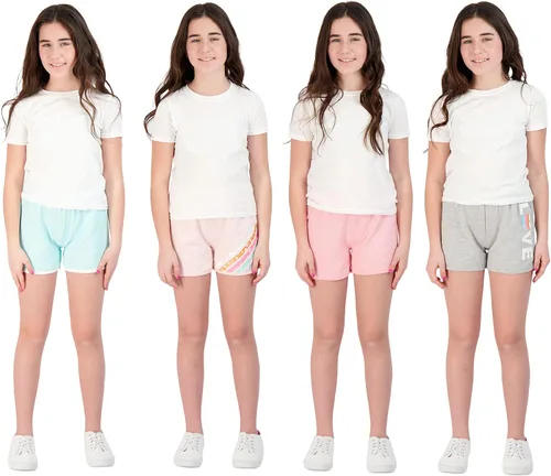 Vista 3 de Star Ride Sweet Butterfly - Pantalones cortos deportivos para niñas, pantalones cortos de yoga con delfín, ropa de entrenamiento para niñas