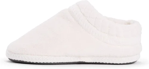 Vista 7 de MUK LUKS Pantuflas de pie completo Rita Micro Chenille para mujer
