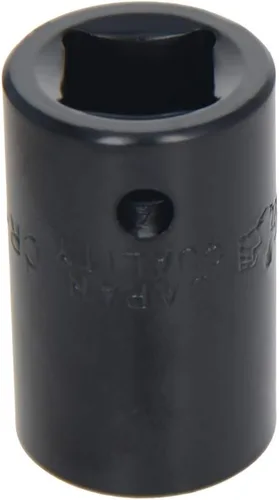 Vista 7 de Auniwaig Zócalo de impacto poco profundo de 1/2", métrico de 6 puntos, enchufes poco profundos de 1-1/8", Cr-V