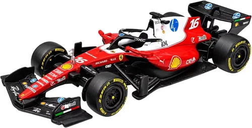 Vista 2 de HTLNUZD Coche fundido a presión de aleación a escala 1/43 compatible con Rojo