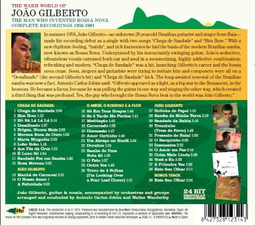 Vista 2 de The Warm World Of Joao Gilberto - The Man Who Invented Bossa Nova Complete Recordings 1958-1961