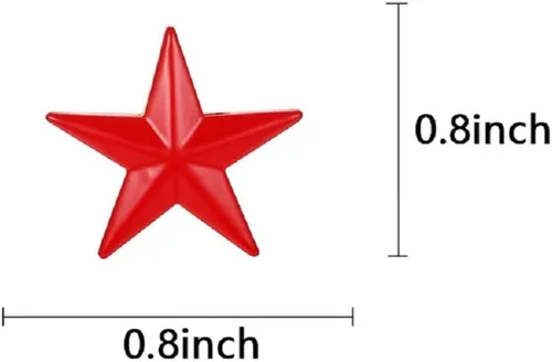 Vista 7 de Gudeke Soviet CCCP Red Star Sickle Hammer Symbol Emblem Lapel Pin Badge