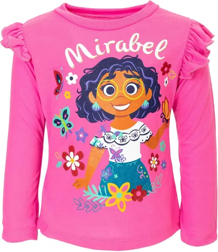 Vista 3 de Disney Encanto Mirabel Girls T-Shirt and Leggings Outfit Set Toddler to Little Kid