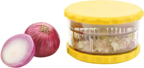 Vista 2 de Trituradora múltiple de plástico irrompible Prensa de ajo, trituradora trituradora trituradora de torsión de cocina herramienta útil Prensas de ajo