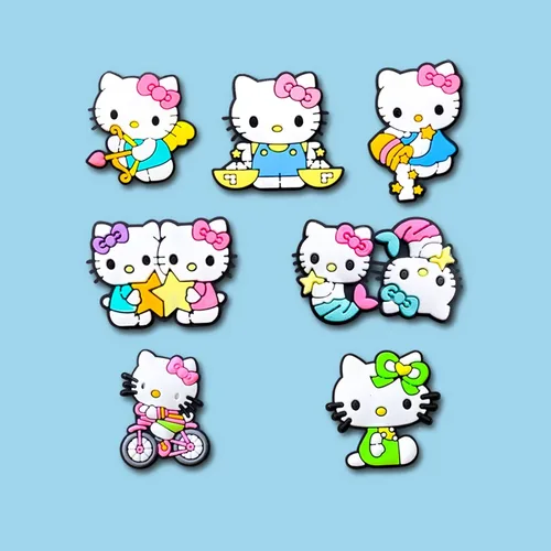 Vista 6 de 35 50 dijes de decoración de zapatos de dibujos animados para zuecos, accesorios de dibujos animados para adolescentes, niños y niñas, recuerdos