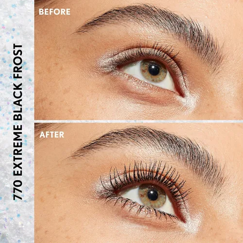 Vista 3 de CoverGirl Lash Blast Cleantopia Mascara - Extreme Black Frost, vegano, voluminizador, ojos sensibles, sin manchas, 0.32 onzas