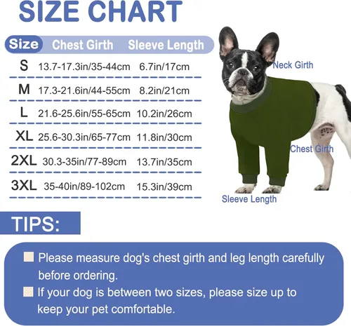 Vista 5 de KOESON Manga de recuperación para perros para piernas delanteras, traje suave de recuperación de mascotas después de la cirugía, protector de codo