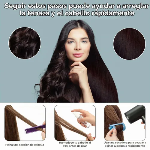 Vista 5 de WILLBOND El juego de 141 rodillos para el cabello incluye rodillos de plástico con alfileres y clips (azul bebé)