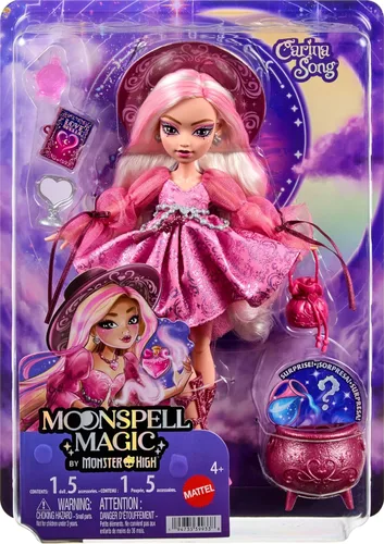 Vista 6 de Monster High Muñeca, Moonspell Magic Carina Canción