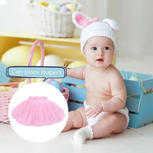 Vista 2 de Falda tutú de tul para niñas de 6 a 24 meses