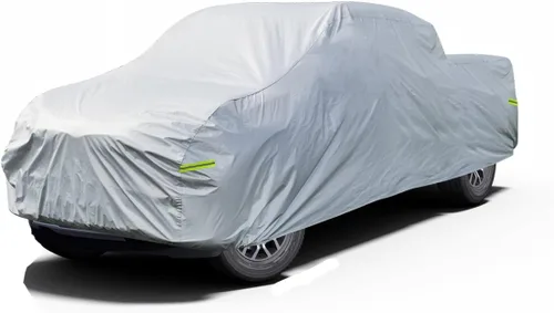 Vista 7 de Kaugung - Cubierta impermeable para camioneta, 7 capas resistentes, ajuste completo para Mitsubishi Raider 2006-2010, para todo clima, protección
