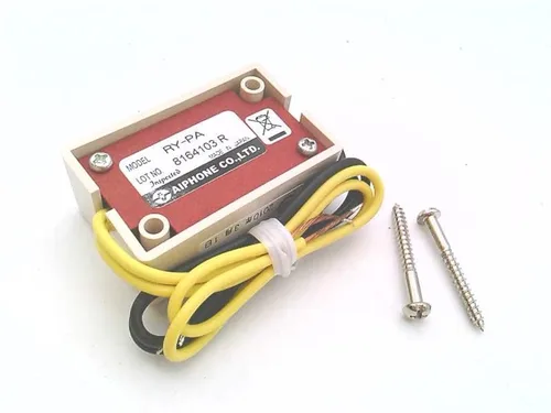 Vista 2 de Aiphone Relé de liberación de puerta de la Corporación RY-PA para la serie LEF, construcción plástica del ABS Relé de liberación de puerta, 12 V